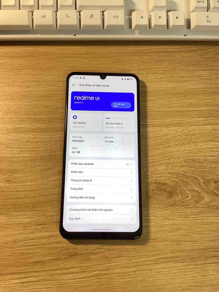 Realme C51 128GB Đen 4GB màn 90hz. Mua bán Điện thoại tại Quận Long Biên Hà Nội được đăng bởi Hoàng hình 1