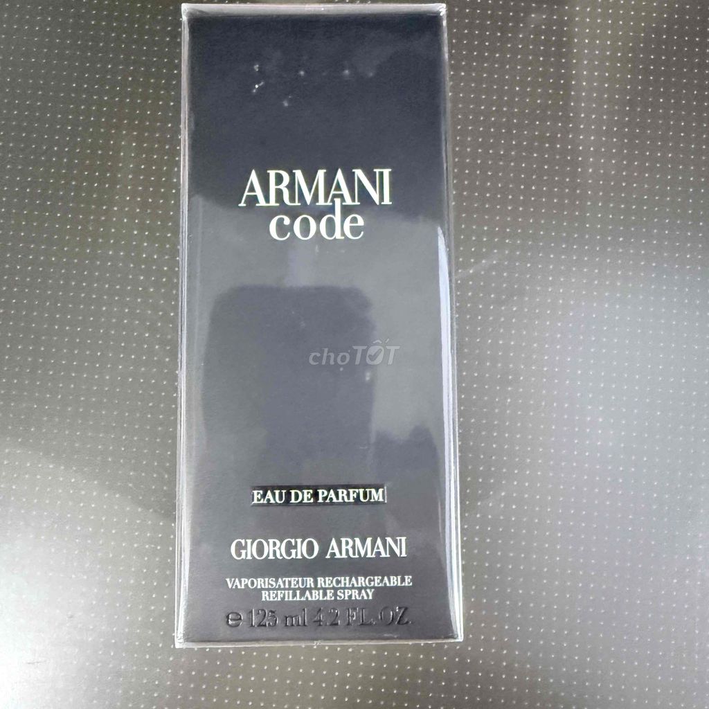 Nước hoa Giorgio Armani Code EDP Nam. Mua bán Nước hoa tại Quận 7 Tp Hồ Chí Minh được đăng bởi Nguyễn Đức hình 1