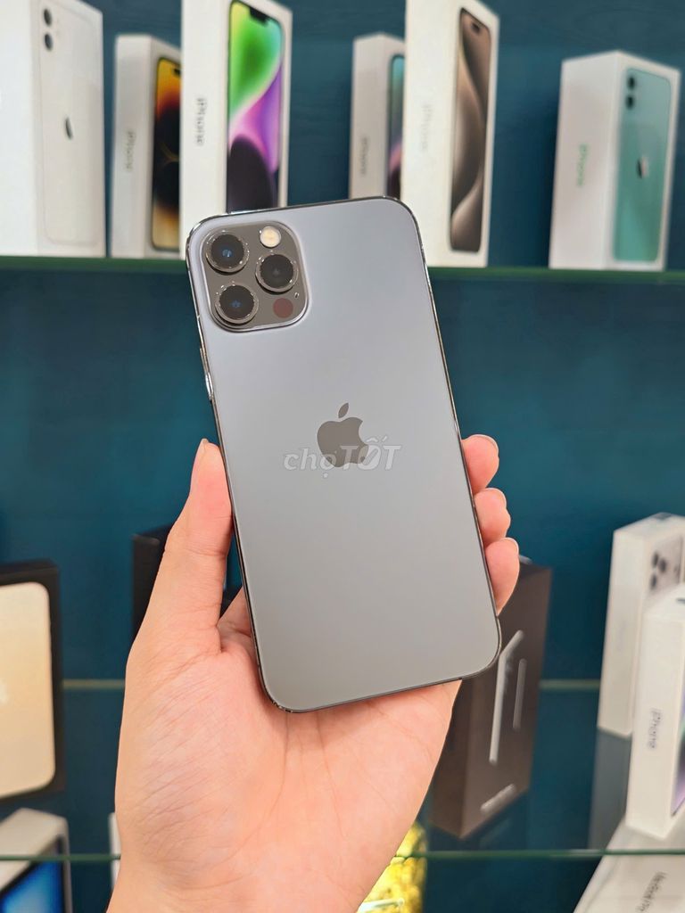 iPhone 12 Pro 512GB Xám Quốc Tế Zin Nguyên Bản. Mua bán Điện thoại tại Quận Phú Nhuận Tp Hồ Chí Minh được đăng bởi TYMO Việt Nam hình 1