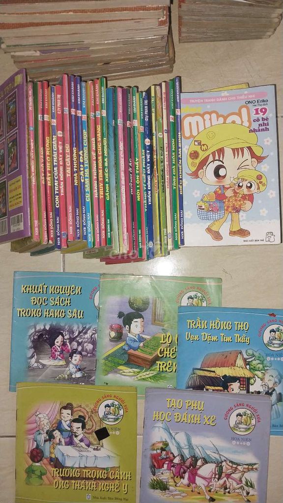 Sách truyện tranh Nhóc Miko! Cô bé nhanh. Mua bán Sách tại Thành phố Thuận An Bình Dương được đăng bởi Nguyễn Thị Thanh Thủy  hình 1