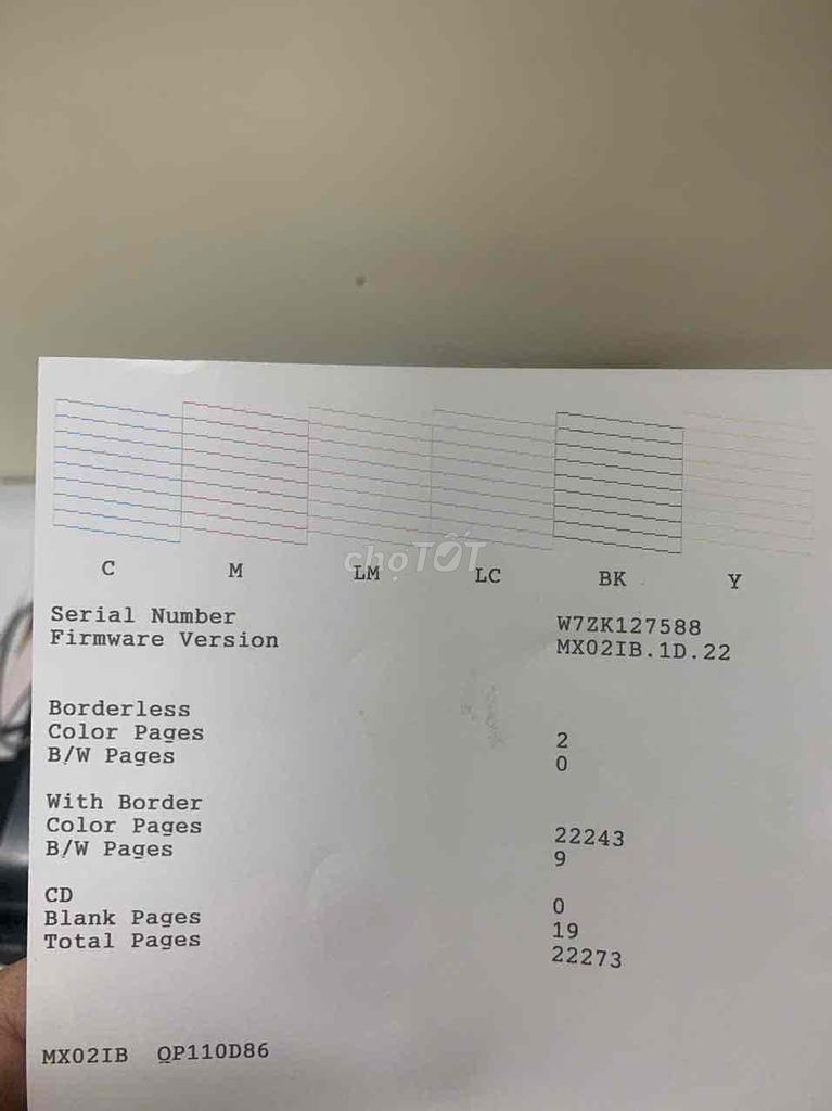 máy in màu epson L805. Mua bán Đồ dùng văn phòng tại Thành phố Bắc Ninh Bắc Ninh được đăng bởi Tùng Chọi hình 2