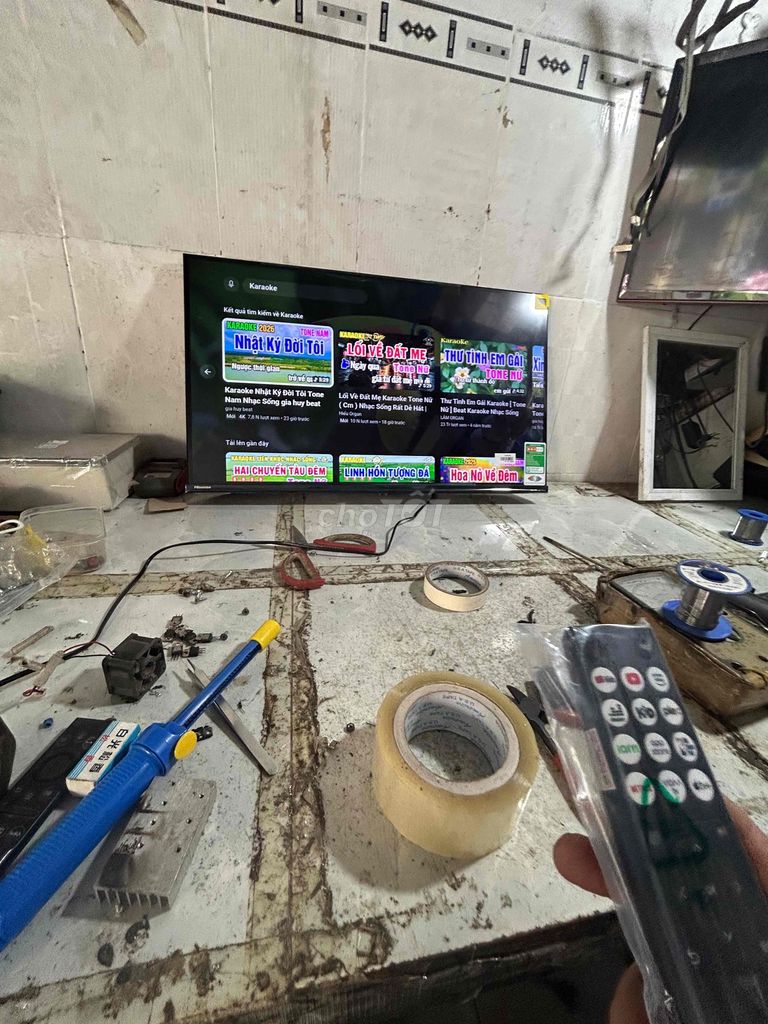 Tivi Hisense Smart TV màu Đen. Mua bán Tivi, Âm thanh tại Huyện Phụng Hiệp Hậu Giang được đăng bởi nhật hình 1