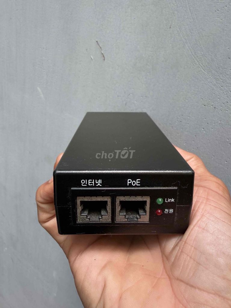 Nguồn PoE 55V 0.6A Đen. Mua bán Phụ kiện (Màn hình, Chuột...) tại Quận 7 Tp Hồ Chí Minh được đăng bởi Hoà Đỗ hình 1