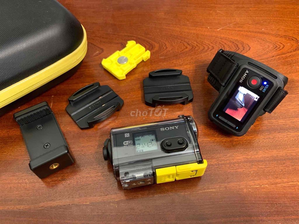 Máy quay hành động Sony Action Cam Đen. Mua bán Máy ảnh, Máy quay tại Quận Long Biên Hà Nội được đăng bởi Huy Khang hình 1