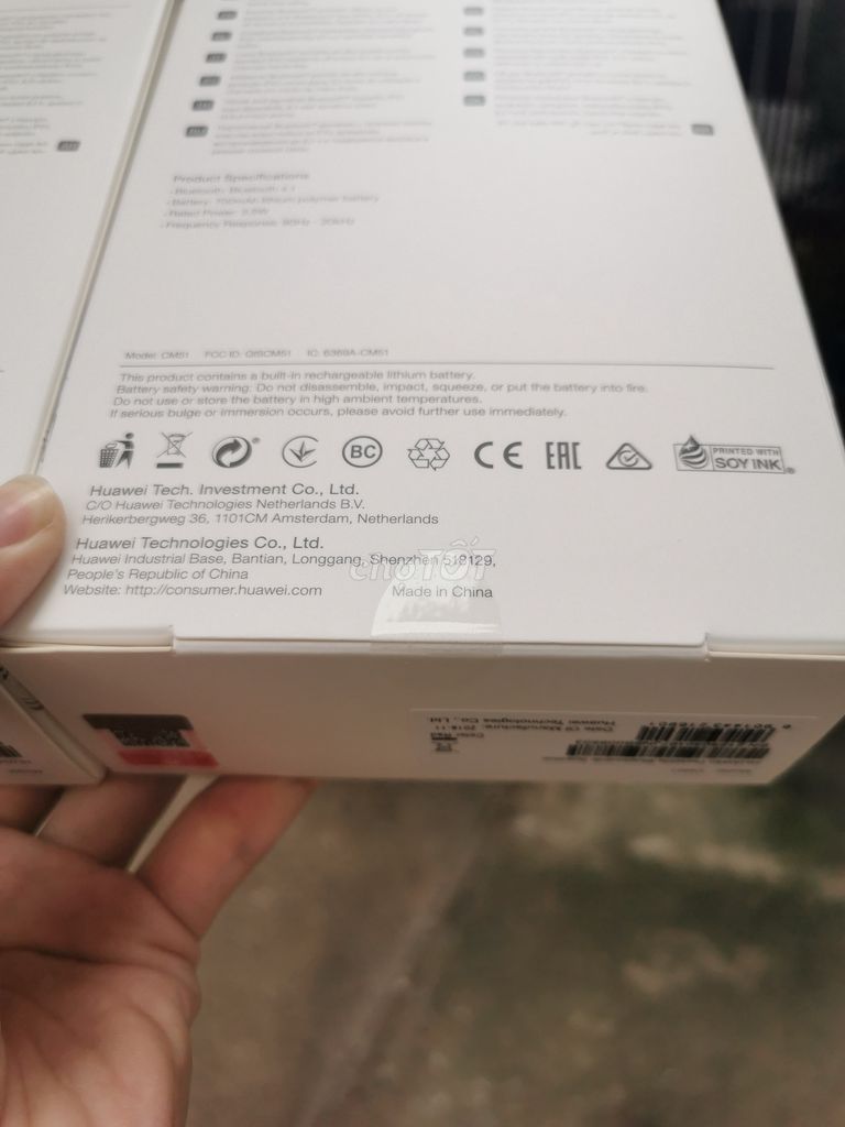 0853333455 - Loa Bluetooth Huawei CM51 new 100% có chống nước