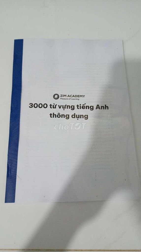 Sách học tiếng Anh ZIM ACADEMY 3000 từ vựng. Mua bán Sách tại Huyện Kế Sách Sóc Trăng được đăng bởi Nguyễn Quang Đảo hình 1