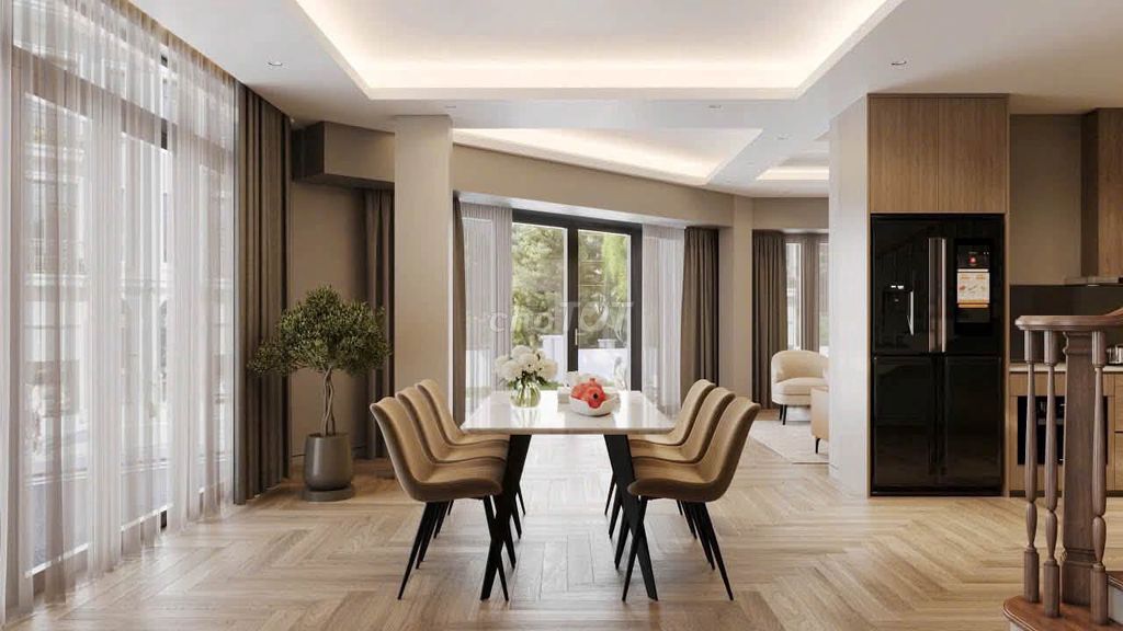 Новая полностью меблированная вилла в аренду - Vinhomes Ocean Park