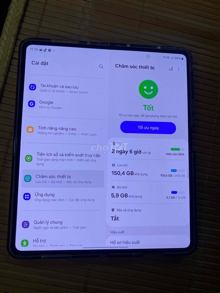 Samsung Galaxy Fold 4 256GB Xám. Mua bán Điện thoại tại Quận Bắc Từ Liêm Hà Nội được đăng bởi Vũ Hải Định hình 1