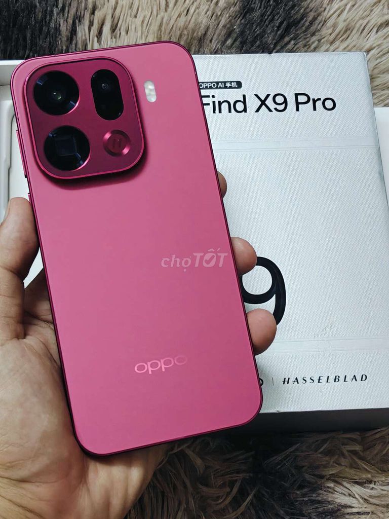 Oppo Find X9 Pro 16GB/512GB Hồng. Mua bán Điện thoại tại Quận Hà Đông Hà Nội được đăng bởi Tài hình 1