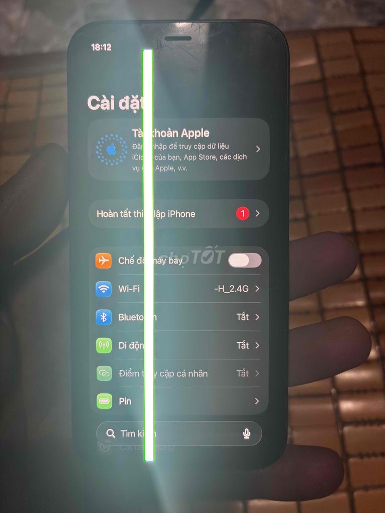 Apple iPhone 12 mini 64GB Đen Hỏng màn hình. Mua bán Điện thoại tại Huyện Ea Kar Đắk Lắk được đăng bởi Nguyen Hieu hình 1