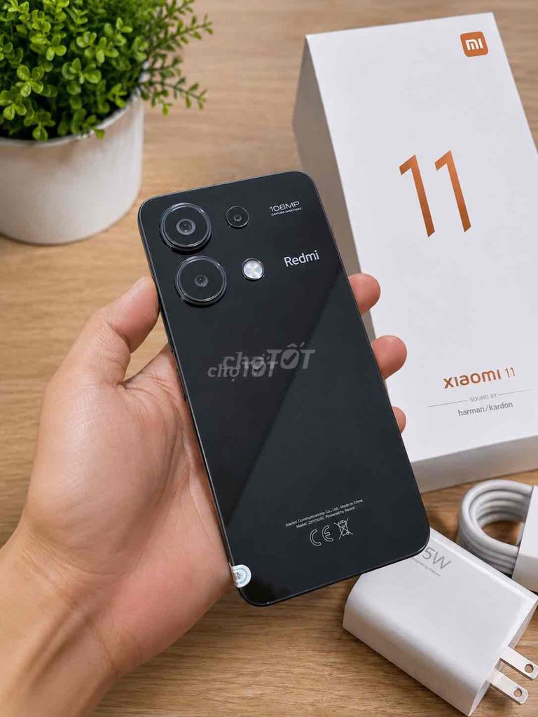 Xiaomi Redmi Note 13 8GB/128GB Trắng. Mua bán Điện thoại tại Quận Bình Thạnh Tp Hồ Chí Minh được đăng bởi AN MOBILE hình 1