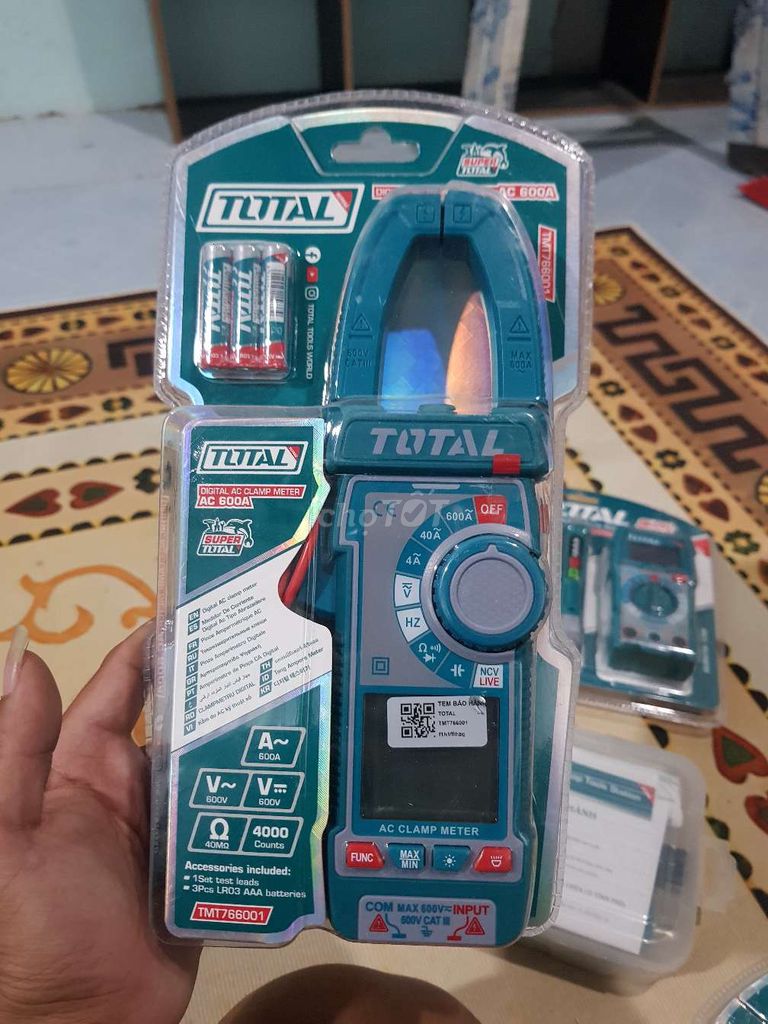 Đồng hồ kẹp AC Total TMT766001. Mua bán Đồ chuyên dụng, Giống nuôi trồng tại Thành phố Sóc Trăng Sóc Trăng được đăng bởi Store Hời Ghê hình 1