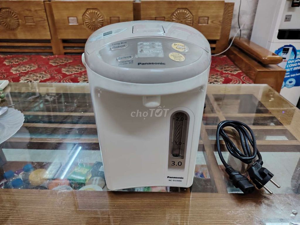 Phích điện Panasonic NC-EG3000 3 lít. Mua bán Bếp, lò, đồ điện nhà bếp tại Quận Ba Đình Hà Nội được đăng bởi Nguyễn Đức đạt   hình 1