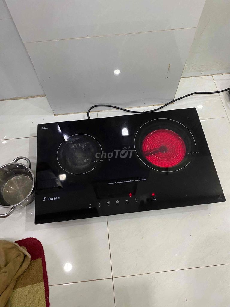 Bếp điện từ Torino Đen 2 vùng nấu,từ ,hồng ngoại. Mua bán Bếp, lò, đồ điện nhà bếp tại Quận 11 Tp Hồ Chí Minh được đăng bởi MẠNH HẢI hình 1