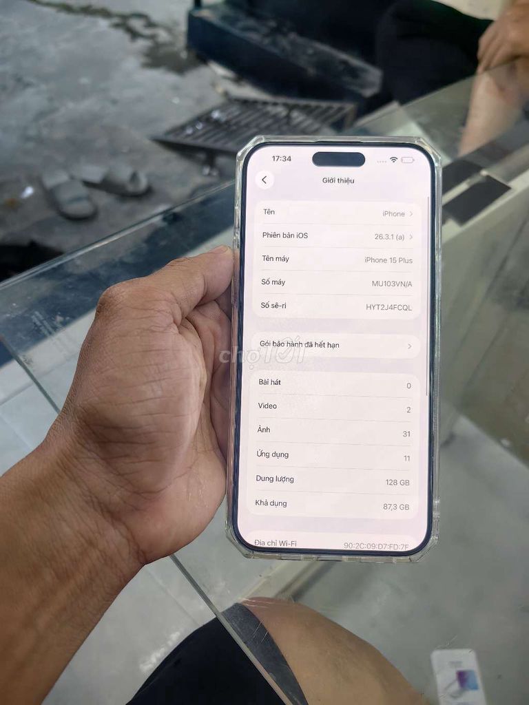 iPhone 15 Plus 128GB Hồng. Mua bán Điện thoại tại Thành phố Huế Thừa Thiên Huế được đăng bởi  Miphone store chất lượng  hình 1