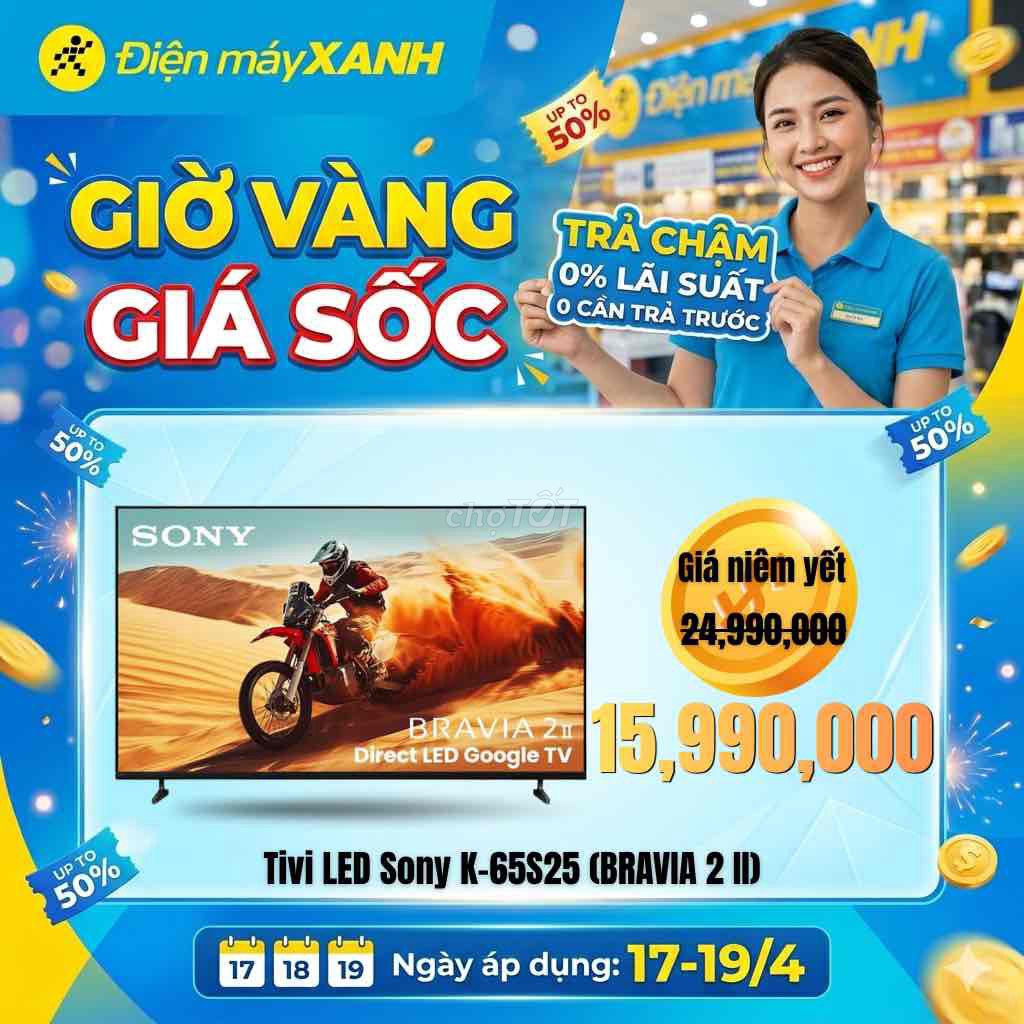 Tivi Sony K-55S25VM2. Mua bán Tivi, Âm thanh tại Quận Liên Chiểu Đà Nẵng được đăng bởi Trinh Điện Máy hình 1