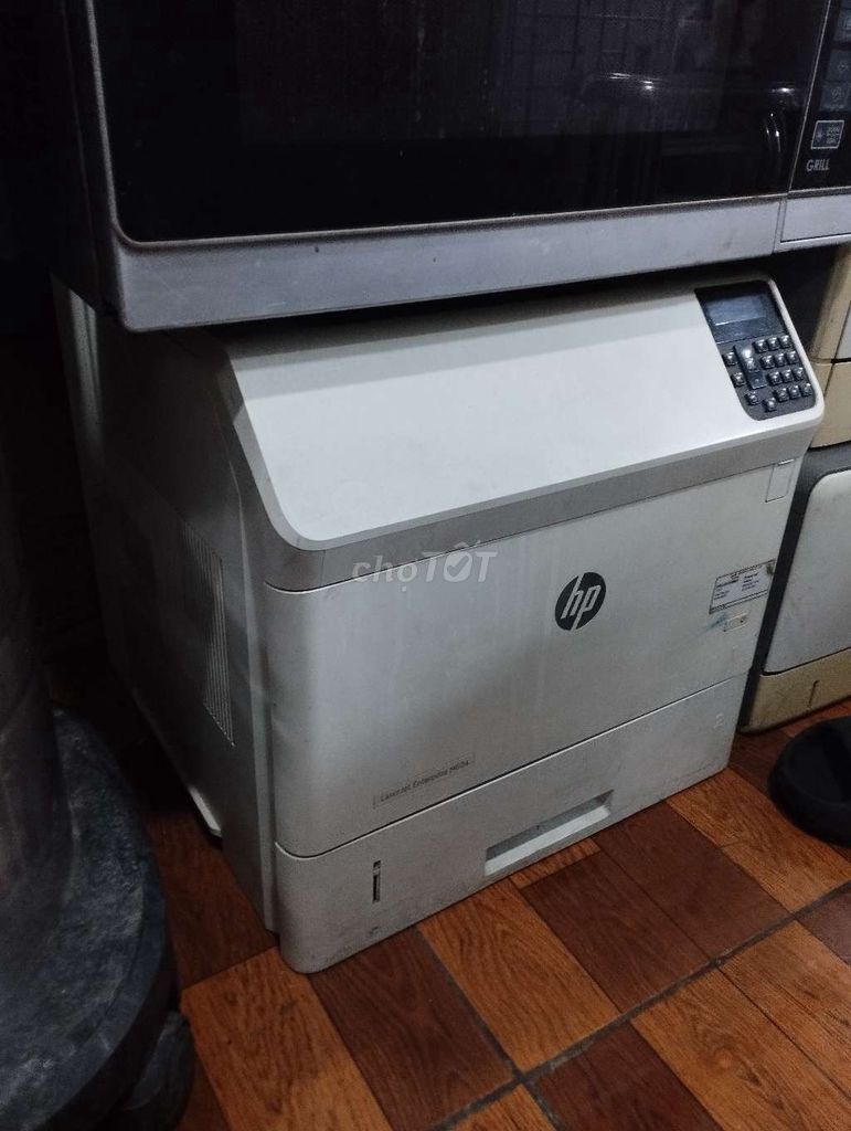 Máy in Hp M604 máy đẹp lên nguồn thợ test lấy