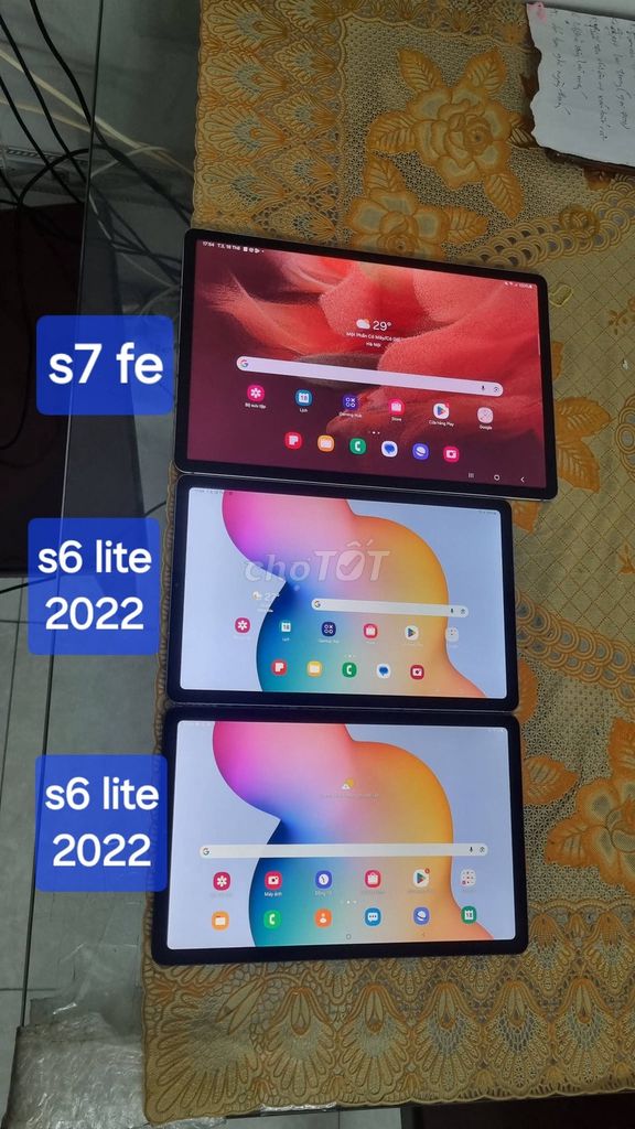 Samsung Galaxy Tab S7 FE 4GB/64GB 4G Có bút Đã sử dụng. Mua bán Máy tính bảng tại Quận 10 Tp Hồ Chí Minh được đăng bởi Hội Đồ Điện Tử hình 1