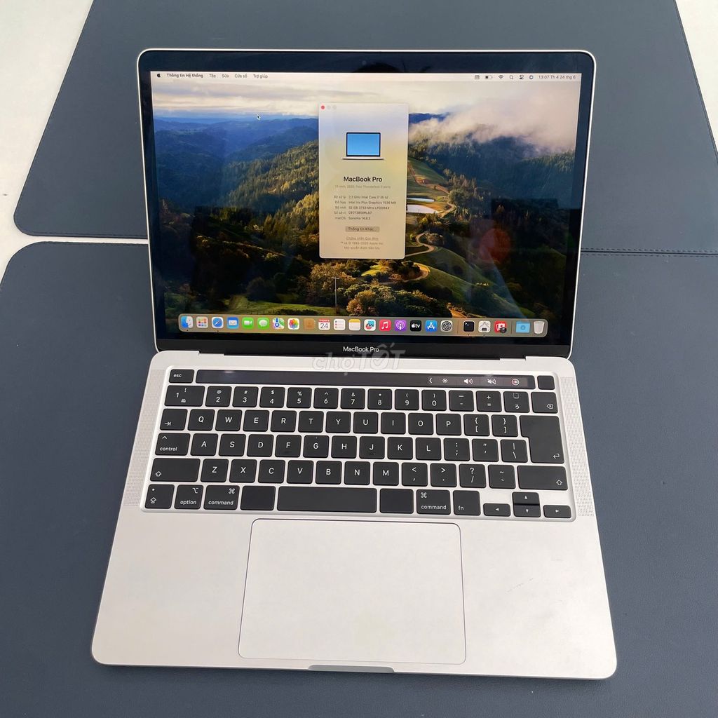 Apple MacBook Pro 2020 i7 13.3 inch 32GB/512GB Bạc. Mua bán Laptop tại Thành phố Vinh Nghệ An được đăng bởi TT Center Nghệ An hình 1