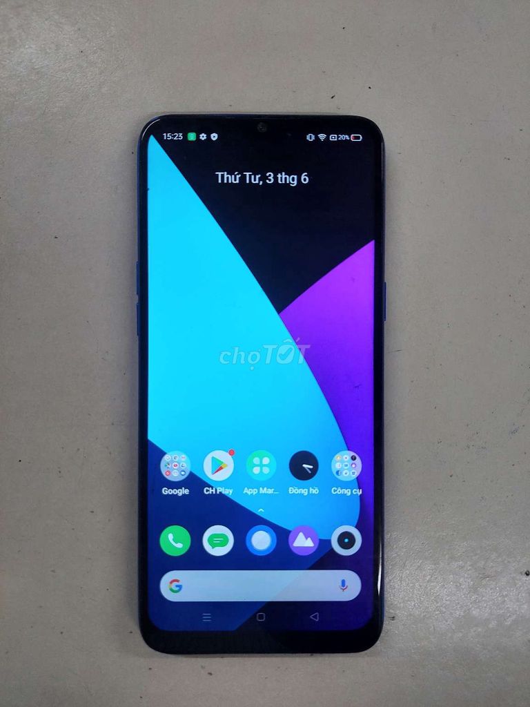 Realme 5 32GB Xanh. Mua bán Điện thoại tại Thành phố Vĩnh Long Vĩnh Long được đăng bởi ĐT TẤN THẢO hình 1