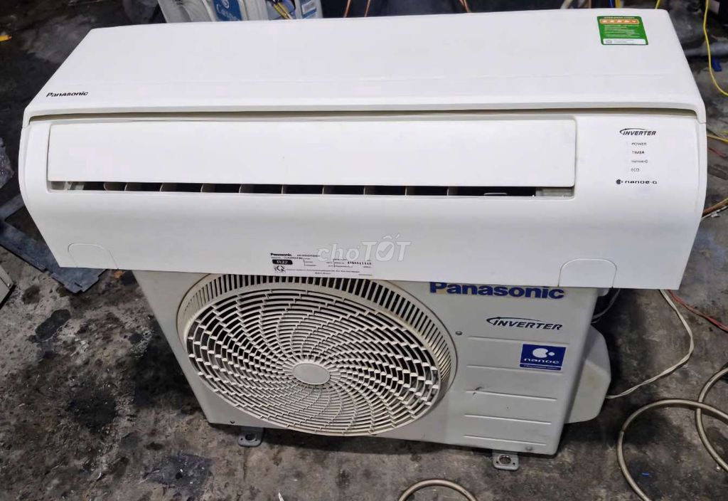 Máy lạnh pana 1hp inveter đời mới gas32 bao lắp