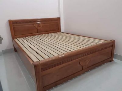 giường gỗ xoan đào nhập