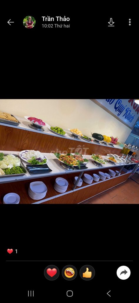 Vật dụng quán ăn Gỗ, Kim loại. Mua bán Đồ chuyên dụng, Giống nuôi trồng tại Huyện Long Thành Đồng Nai được đăng bởi Thảo Trần hình 1