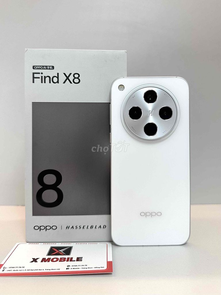OPPO FIND X8 16/256GB 99% FULL BOX 5G 2 SIM. Mua bán Điện thoại tại Huyện Trảng Bom Đồng Nai được đăng bởi X Mobile Trảng Bom hình 1