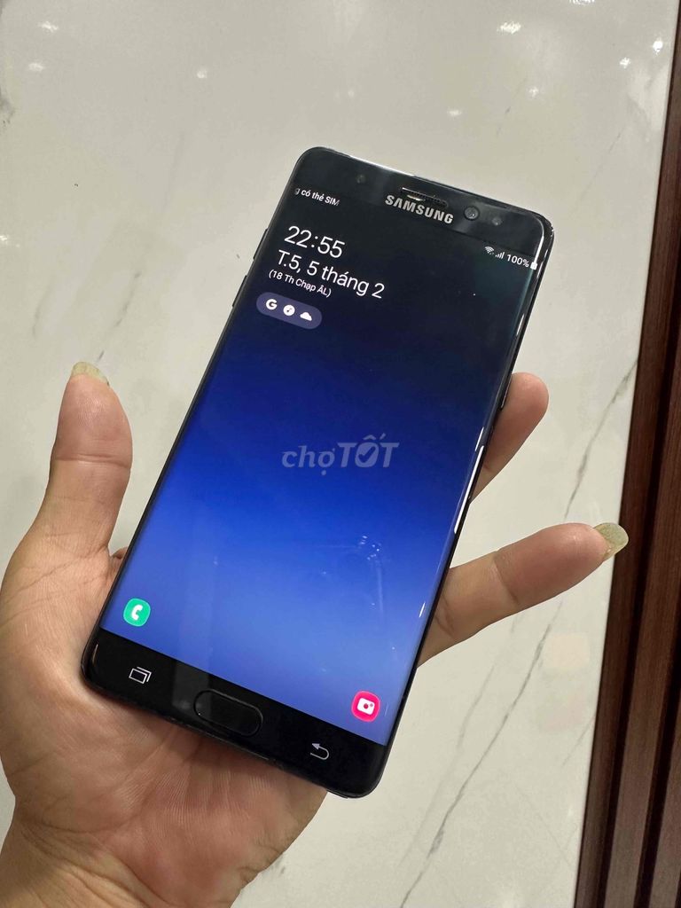 Samsung Galaxy Note 7 FE Đen. Mua bán Điện thoại tại Quận 6 Tp Hồ Chí Minh được đăng bởi Thiên Long hình 1