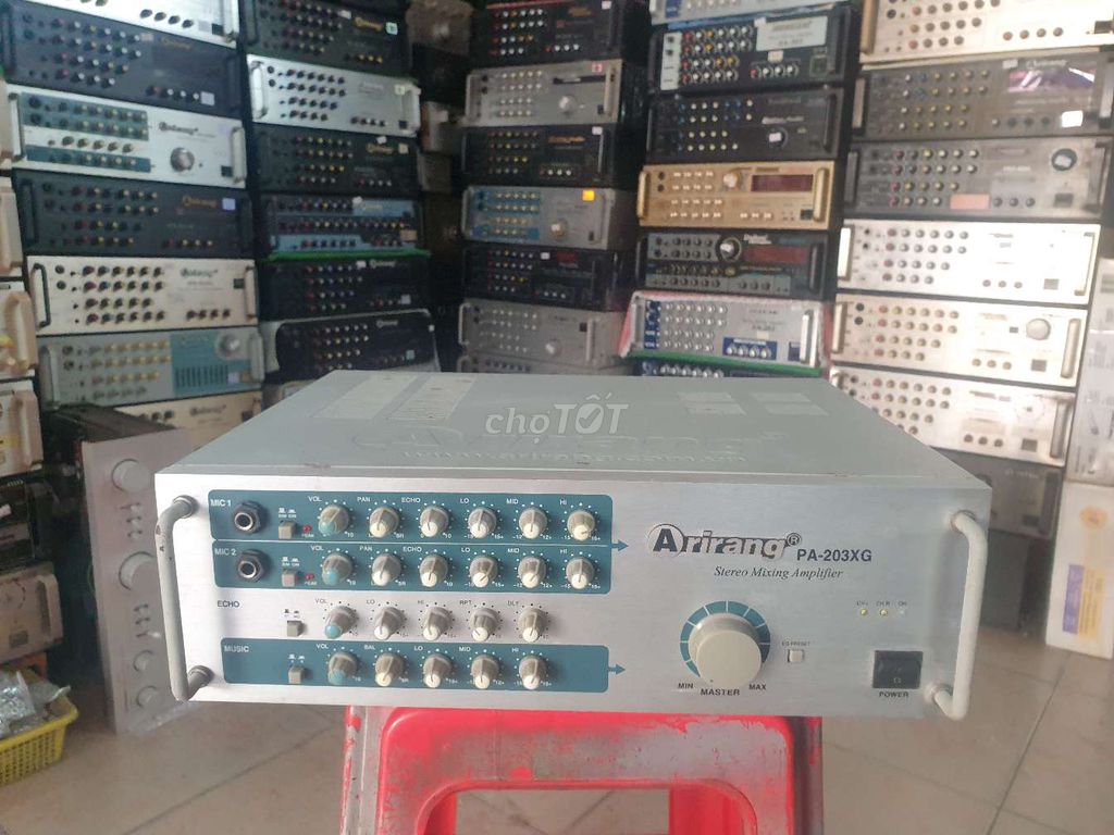 Ampli Arirang Pa 203 XG( hãng/8con/ xanh. Mua bán Tivi, Âm thanh tại Quận 3 Tp Hồ Chí Minh được đăng bởi Xuanthuy hình 1