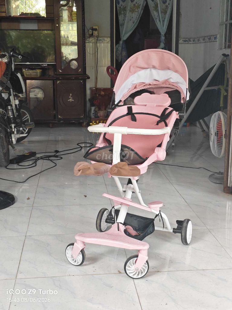Xe đẩy em bé Hồng Như mới. Mua bán Mẹ và bé tại Huyện Long Hồ Vĩnh Long được đăng bởi Hưng hình 1