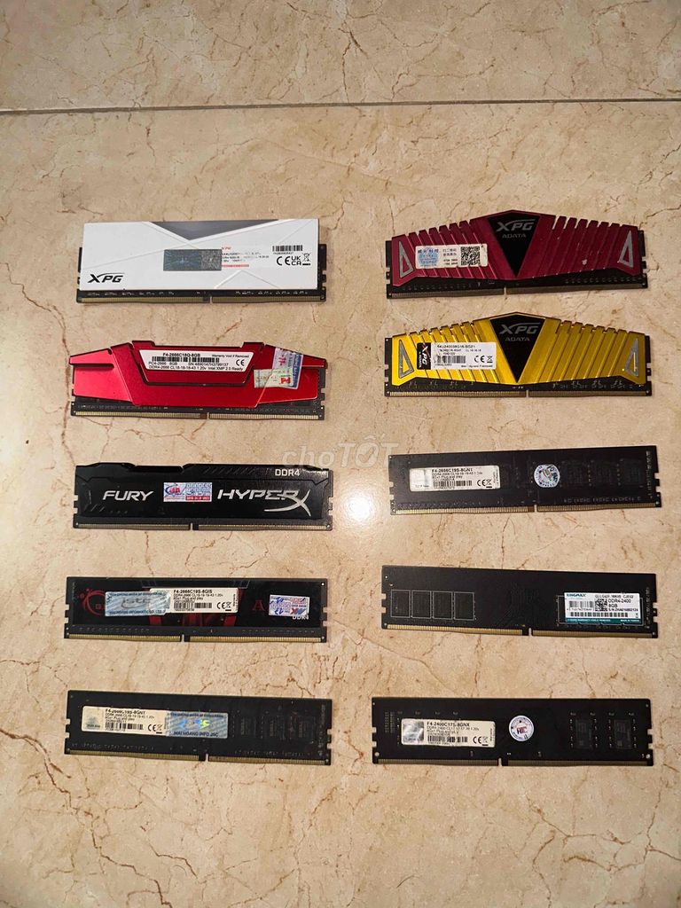 RAM PC DDR4 16GB 8GB 4GB thanh lý nốt. Mua bán Linh kiện (RAM, Card...) tại Quận Long Biên Hà Nội được đăng bởi MH hình 1