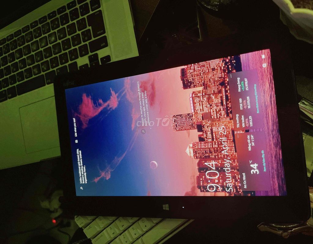 Fujitsu Windows 10 4GB/119GB. Mua bán Máy tính bảng tại Quận Ninh Kiều Cần Thơ được đăng bởi MT hình 1
