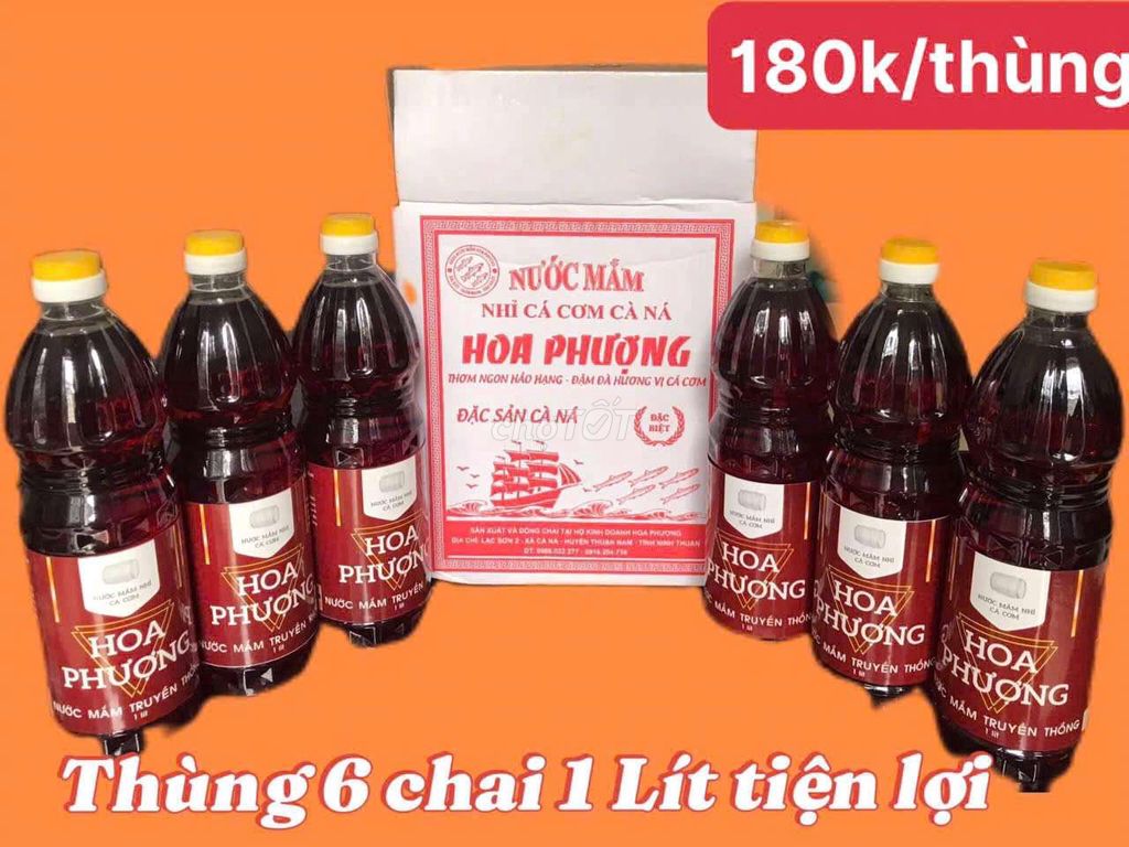 Nước mắm ngon Cà Ná vị truyền thống