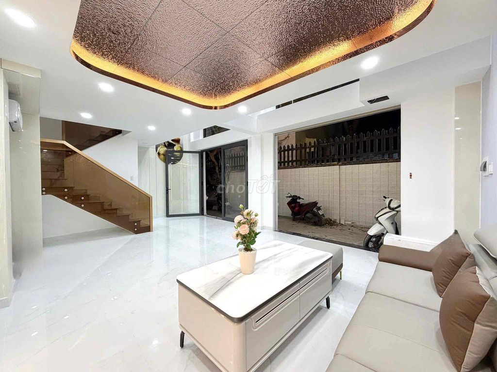 Siêu Phẩm Tân Cổ Điển sát Mặt Tiền Chu Văn An, 8x5m, 4 tầng+ST 3PN. Mua bán Nhà ở tại Quận Bình Thạnh Tp Hồ Chí Minh được đăng bởi Nhà phố Quốc Lượng hình 4