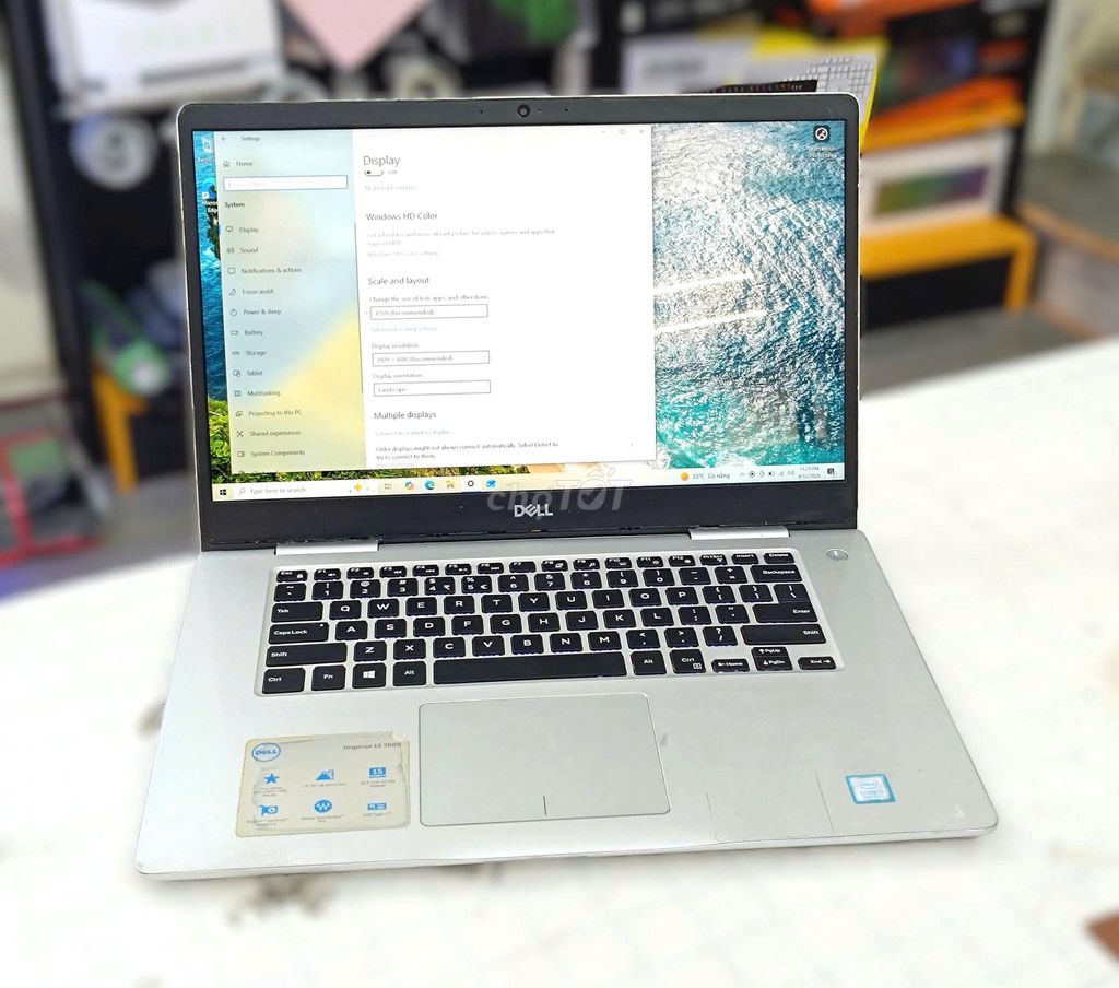 Dell 7570 i5-8250U/8GB/128GB+512GB HDD/940MX. Mua bán Laptop tại Quận Hải Châu Đà Nẵng được đăng bởi TTCenter 484 NÚI THÀNH hình 1