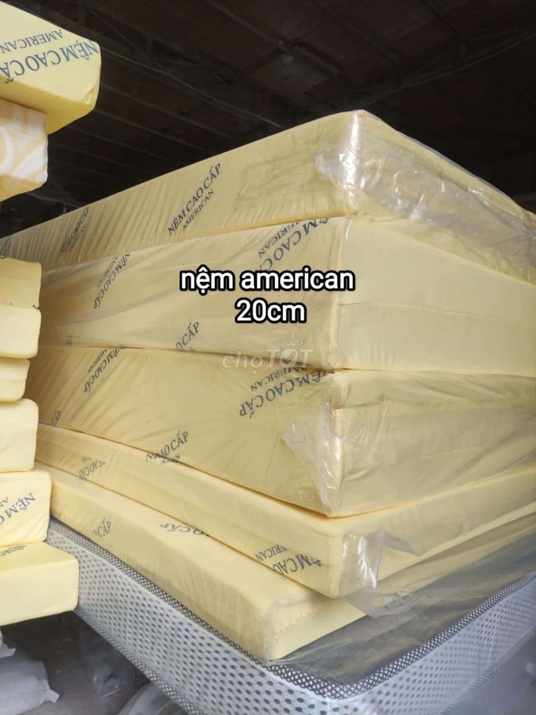 Nệm cao su non american. Mua bán Giường, chăn ga gối nệm tại Quận Tân Phú Tp Hồ Chí Minh được đăng bởi Kho Nệm Cao Su Phát Tài hình 1