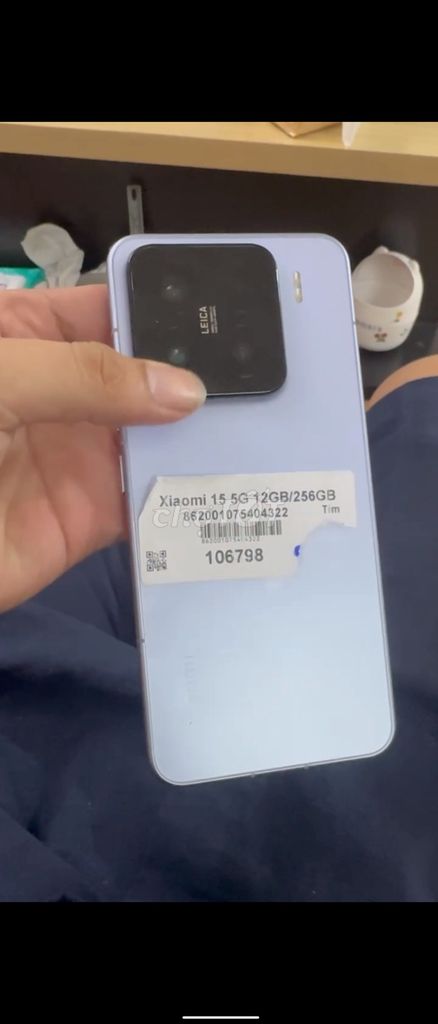 Xiaomi 15 5G 256GB Tím. Mua bán Điện thoại tại Quận 10 Tp Hồ Chí Minh được đăng bởi DAO XUAN NGUYEN hình 1