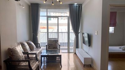 Cần cho thuê căn hộ chung cư Khánh Hội 3, 2PN, đầy đủ nội thất. ở ngay