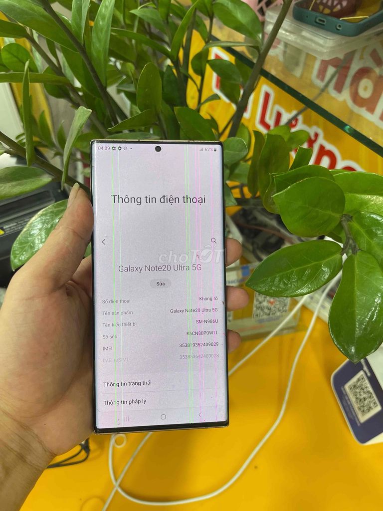 Samsung Galaxy Note20 Ultra 5G 5G. Mua bán Điện thoại tại Thành phố Dĩ An Bình Dương được đăng bởi tuân hình 1