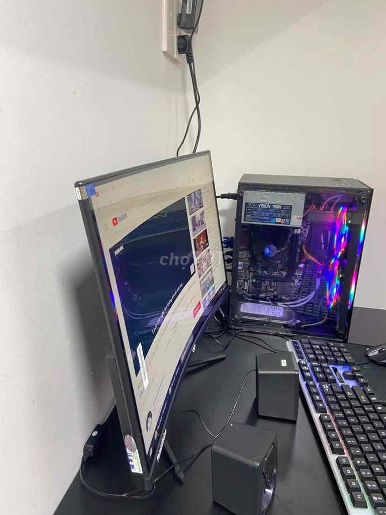 Bộ PC máy tính chơi game học tập làm việc