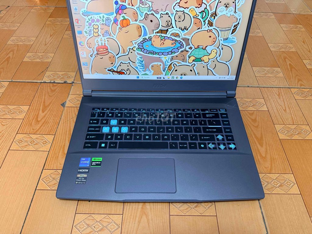 MSI Thin 15 i5-12450H, RTX 3050, 16GB 512GB còn BH. Mua bán Laptop tại Quận 6 Tp Hồ Chí Minh được đăng bởi Laptop Phương Nghi hình 1