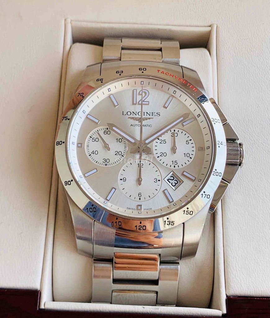 Longines conquest  Automatic chronograph. Mua bán Đồng hồ tại Quận Hoàng Mai Hà Nội được đăng bởi Anh Tuấn hình 1