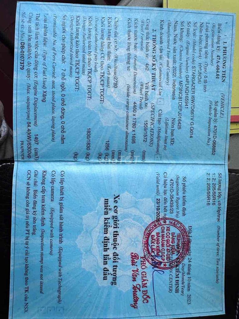 Hyundai Stargazer 2022 1.5 Đặc biệt - 23000 km. Mua bán Ô tô tại Huyện Krông Pắc Đắk Lắk được đăng bởi tuấn hình 12