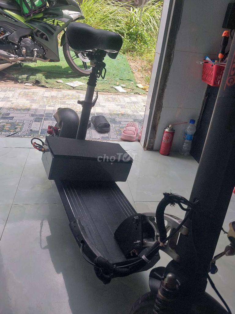 Xe điện gấp gọn châu âu màu đen. Mua bán Xe điện tại Thị xã Tân Uyên Bình Dương được đăng bởi Vương Giật hình 4
