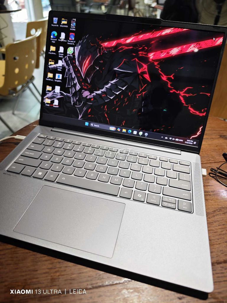 Lenovo Slim 5 OLED Ryzen 5 AI 340 Xám. Mua bán Laptop tại Quận 3 Tp Hồ Chí Minh được đăng bởi Leon Tech hình 1