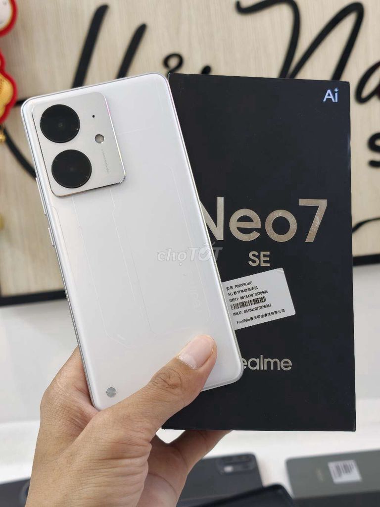 Realme Neo 7 SE 256GB Trắng. Mua bán Điện thoại tại Thành phố Thủ Đức Tp Hồ Chí Minh được đăng bởi Hải Nam Store hình 1