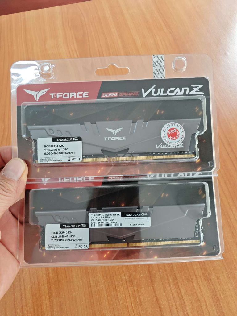 Ram PC 16GB 3200Mhz/BH 24T/TEAMGROUP T-Force. Mua bán Linh kiện (RAM, Card...) tại Quận Ninh Kiều Cần Thơ được đăng bởi QYN hình 1