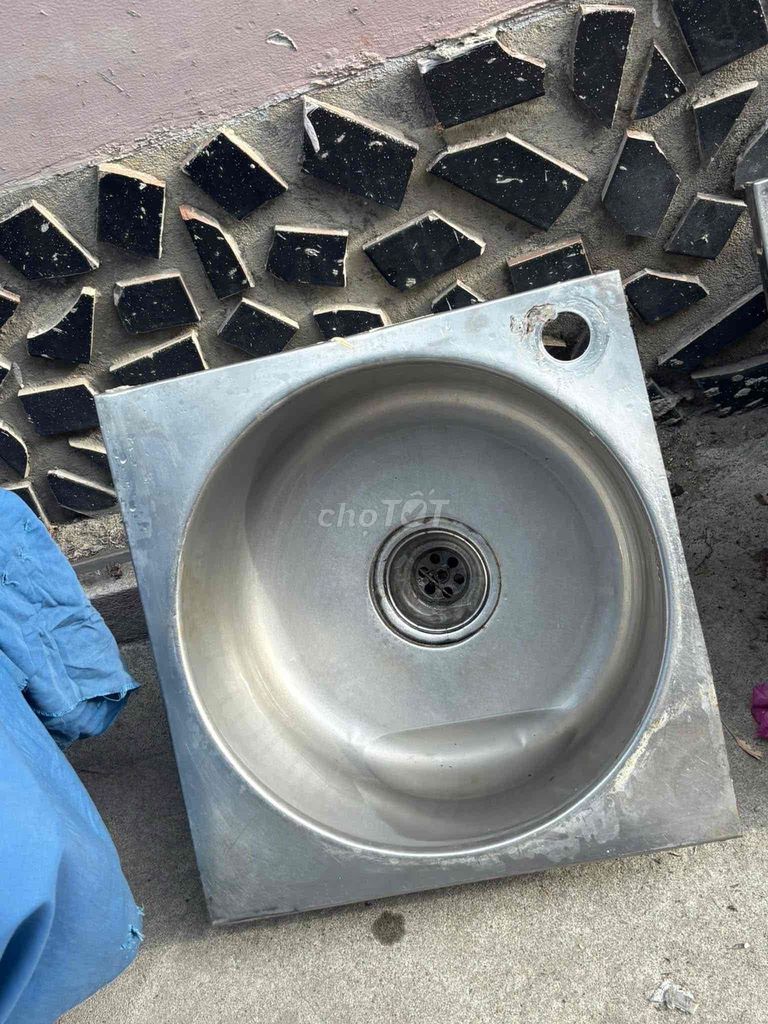 Chậu rửa chén Inox 304. Mua bán Thiết bị vệ sinh, nhà tắm tại Quận Thanh Khê Đà Nẵng được đăng bởi THANH LÝ ĐỒ CŨ hình 1