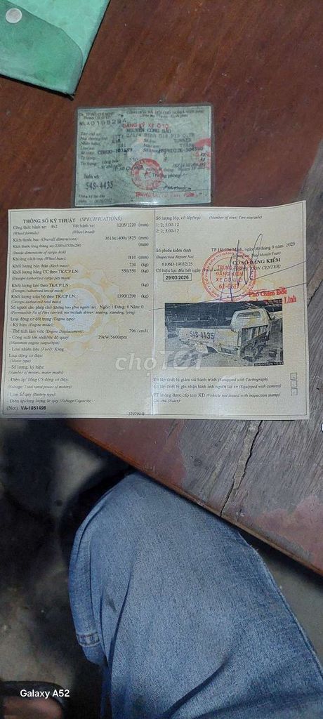 Kia 550kg thùng lững  đời 2001. Mua bán Xe tải, xe ben tại Thành phố Dĩ An Bình Dương được đăng bởi CHÍ THÀNH  hình 5